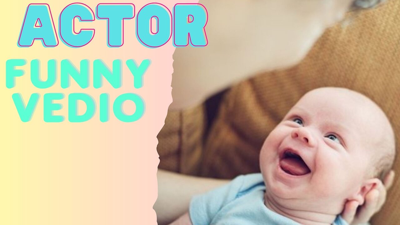 Little actor.. Very funny vedioš¤£