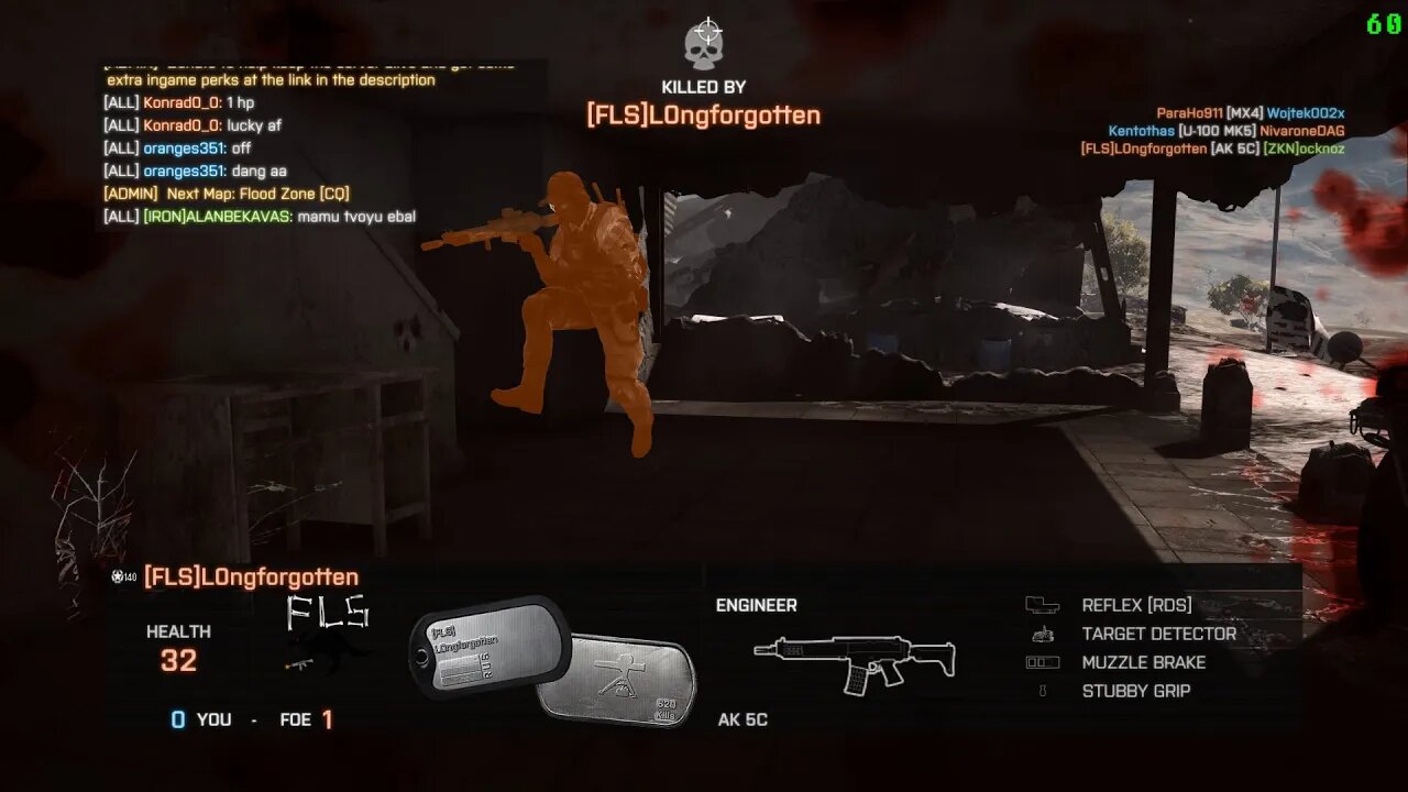 Battlefield 4: last kill