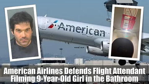 American Airlines Defends Flight Attendant Filming 9-Year-Old Girl in the Bathroom