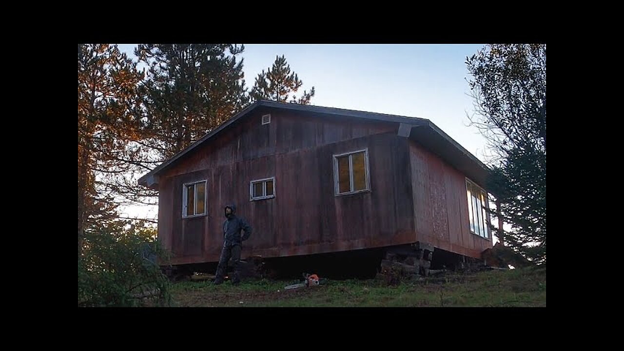 CABIN in the WOODS | Stone Wall at the Creek