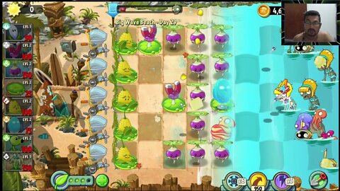 How to beat Big Wave Beach Day 29 Plants vs Zombies 2