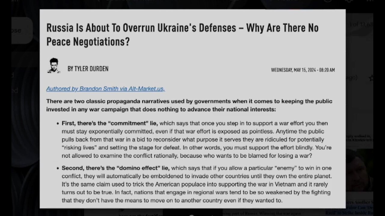 Our Billions of Dollars Are Not Helping Ukraine