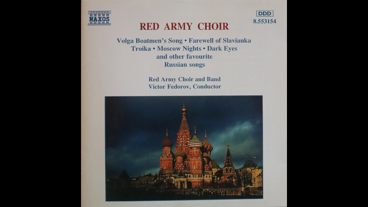 Red Army Choir - Russian Favorites - Victor Fedorov, Red Army Choir & Band (1994) [Complete CD]