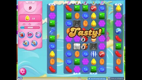 Candy Crush Level 2520 Audio Talkthrough, 2 Stars 0 Boosters