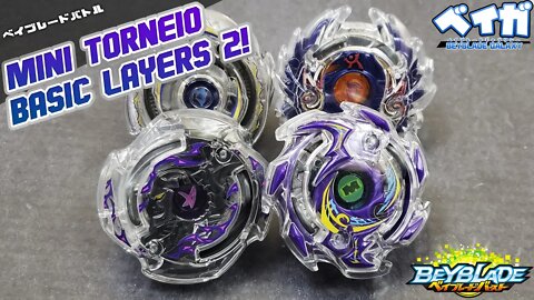 Mini torneio BASIC LAYERS 2 na arena DB! - Beyblade Burst ベイブレードバースト