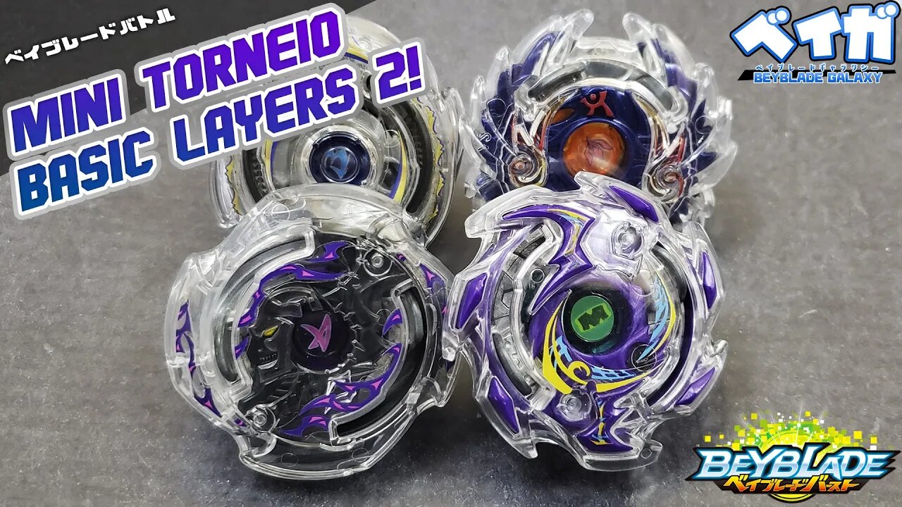 Mini torneio BASIC LAYERS 2 na arena DB! - Beyblade Burst ベイブレードバースト