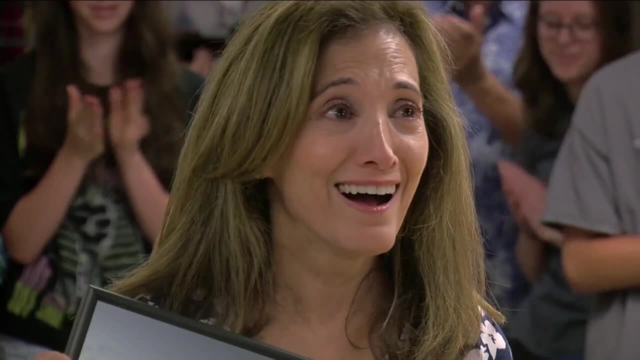 Volunteer honors her own mother by making sure all kids have proper clothing for school