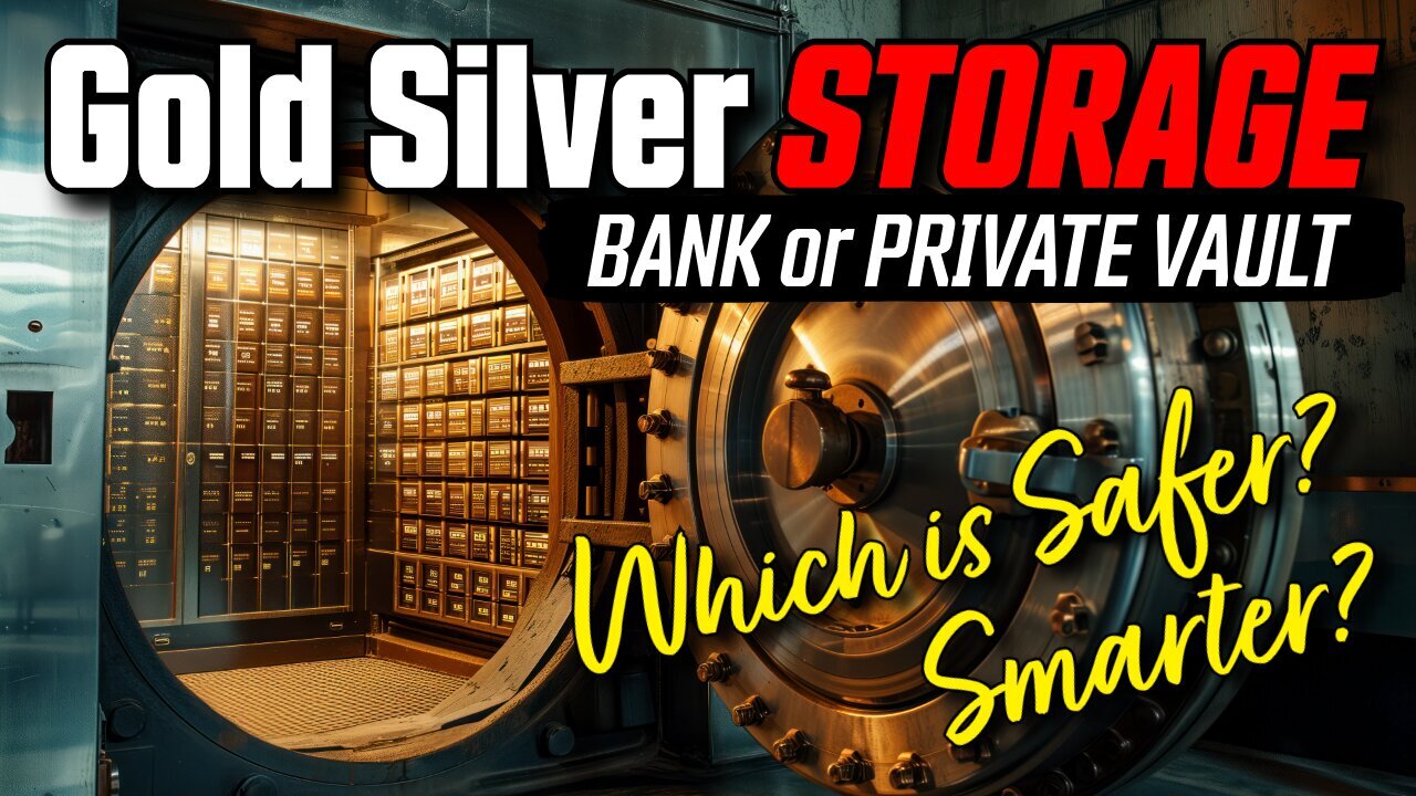 Gold Silver STORAGE... Bank or Private Vault?? Which is Safer/Smarter??