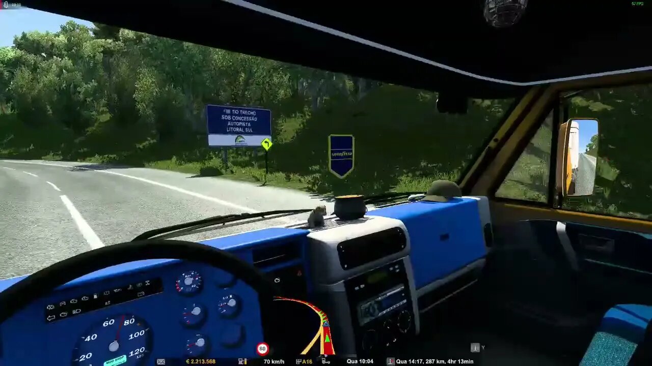 CAMPO LARGO x JUQUITIBÁ - DETAIL MAP 8.43.12 - EURO TRUCK SIMULATOR 2 1.43