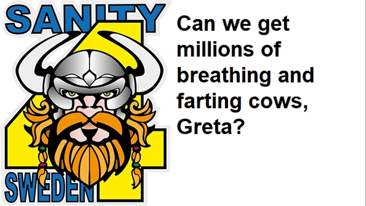 Talking to Greta about cows. How insane is the Irish Gov?