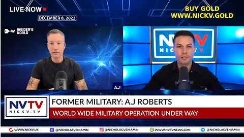 Former Military A.J Roberts Discusses World Wide Military Operation with Nicholas Veniamin