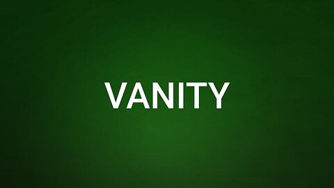 Vanity