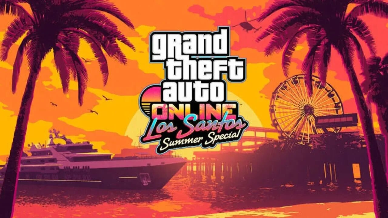 GTA ONLINE - grand theft auto v online nova dlc de verão - PORTUGUÊS - AO VIVO 🔴 - VEM PRA LIVE