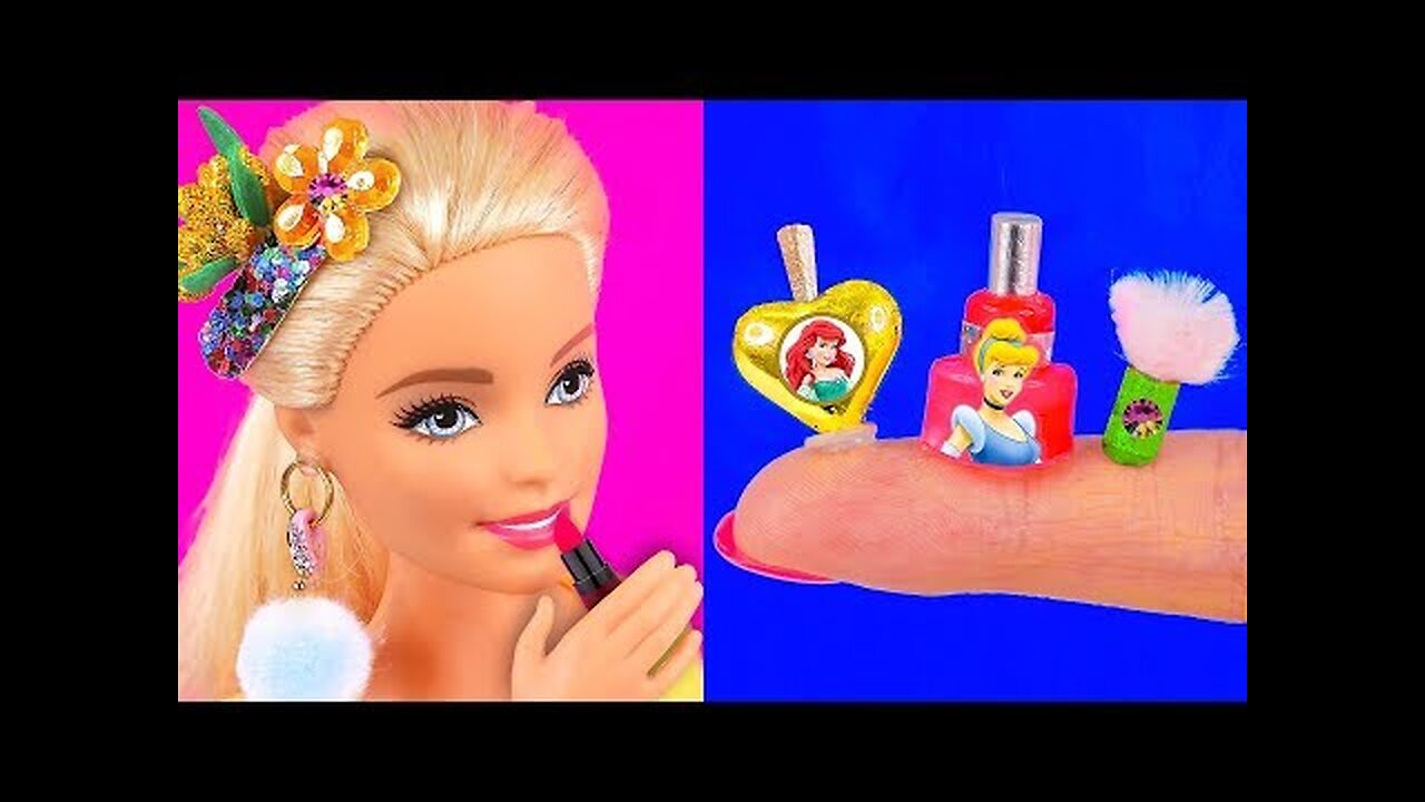 5 MINUTE CRAFTS AND DIY FOR BARBIE