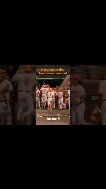 Tennessee come back win over Auburn 🫣 #tennesseebaseball #auburn #collegebaseball