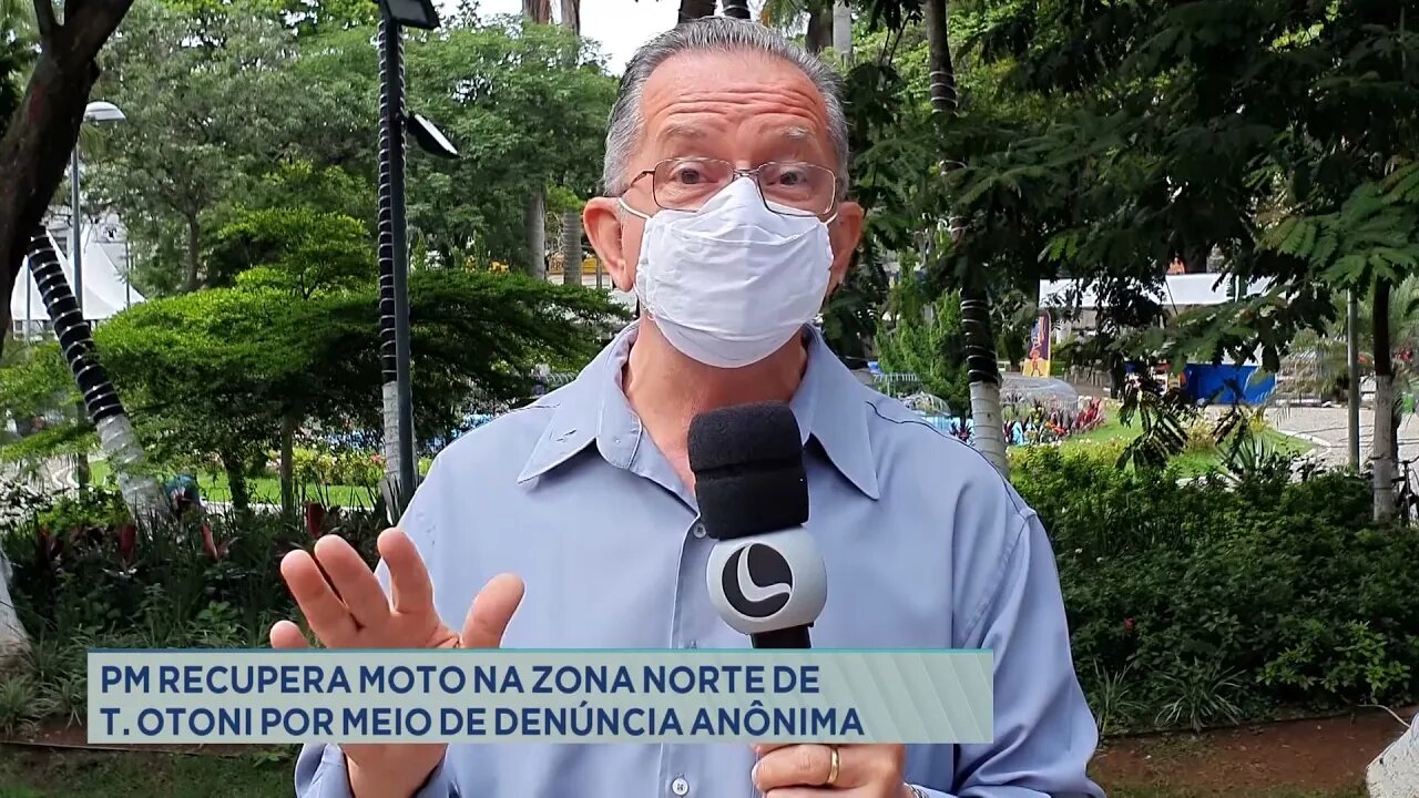 PM recupera moto na zona Norte de T. Otoni por meio de denúncia anônima