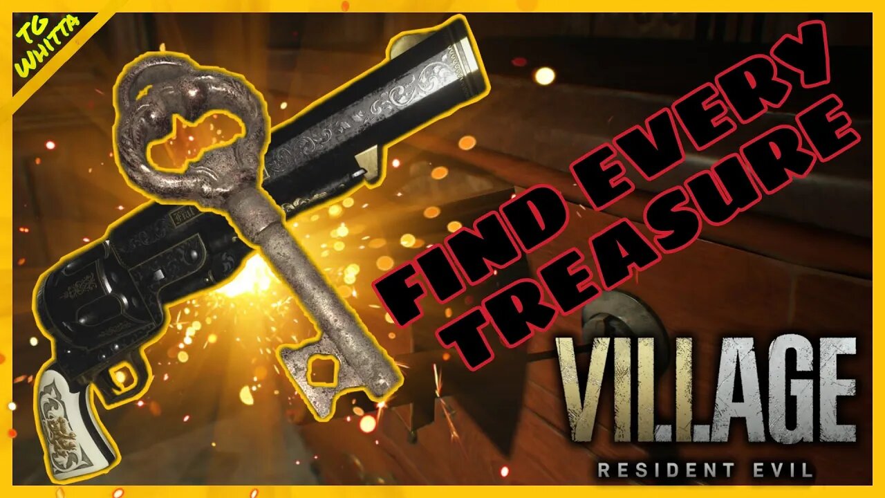 Resident Evil Village - How to Find All Treasures + Gun Locations | MAKE IT RAIN CHALLENGE