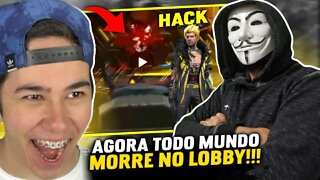 MOD MENU FF - HACKUDO GAMER - LIVE DE HACK - FFF AO VIVO - HACK