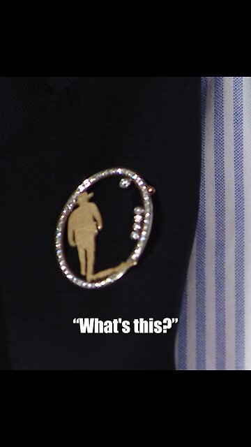 Mark Shares His Excitement Over a Rare John Wayne Collector's Pin