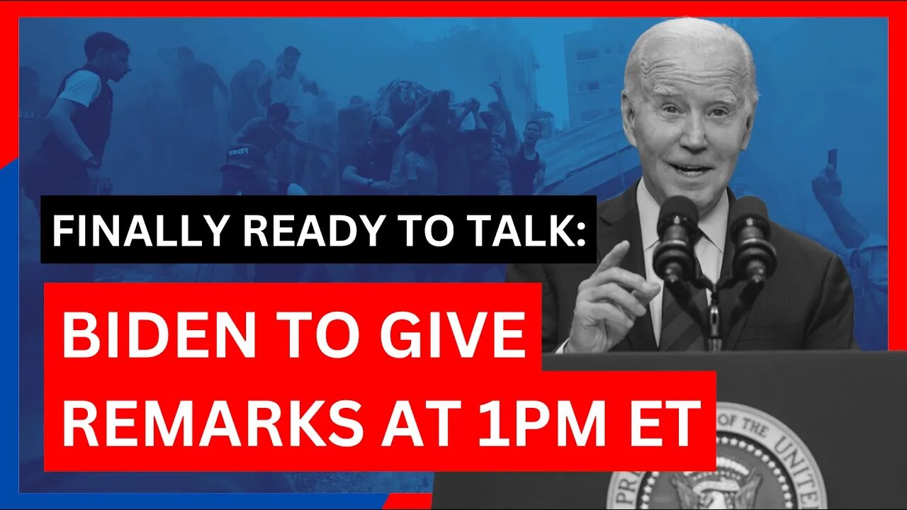 Off The Press | Today's News Minute October 10, 2023 - Biden To Give Remarks At 1PM ET #breakingnews