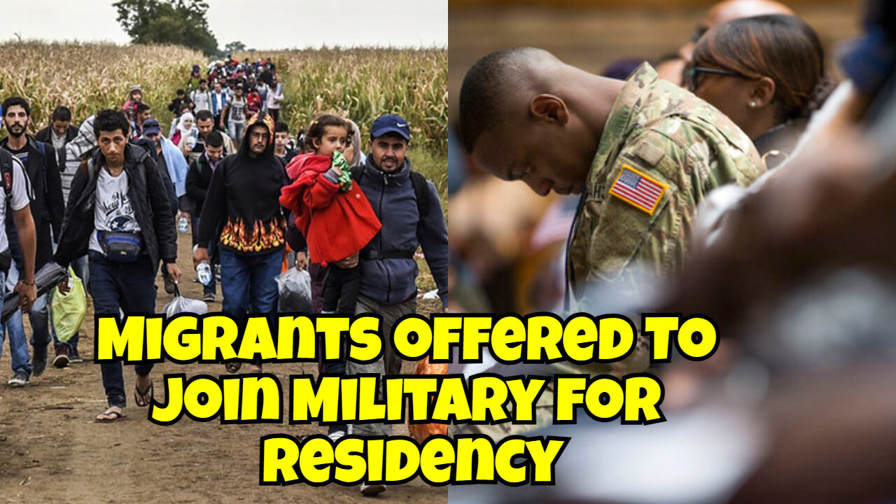 Migrants Offered Residency If They Join USA Military, It's Getting Weird.