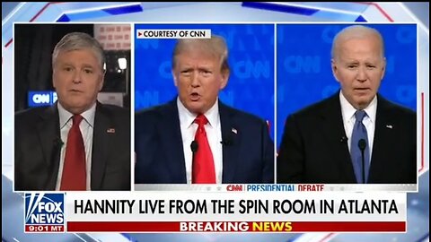 Hannity: Biden's Debate Was A Train Wreck