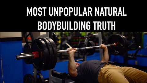The MOST UNPOPULAR NATURAL BODYBUILDING TRUTH, EXCESSIVE RANGE of Motion Prevents Muscle Growth