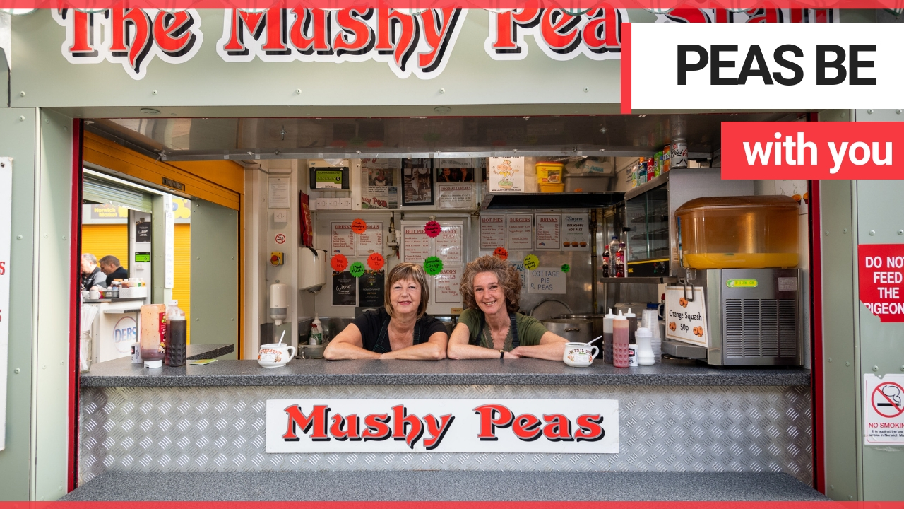 Britain's oldest mushy pea stall is still going strong after 70 years