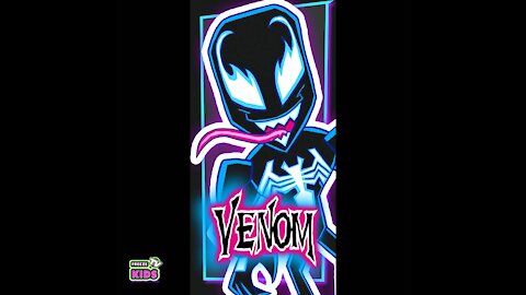 Timelapse drawing of Venom