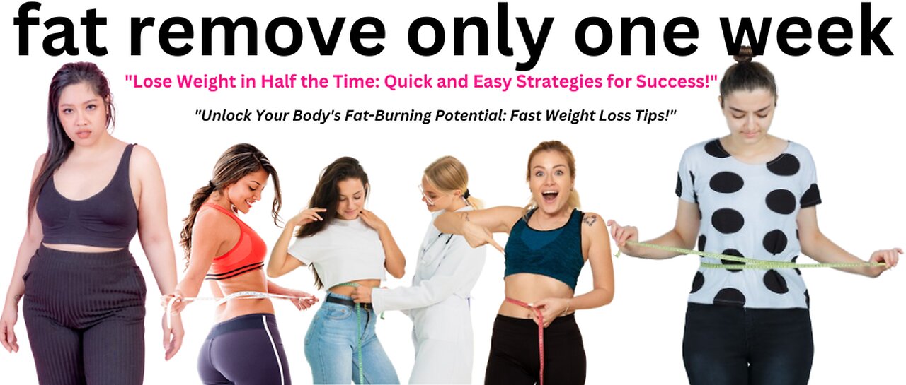 "Say Goodbye to Belly Fat: Fast-Acting Weight Loss Solutions!"