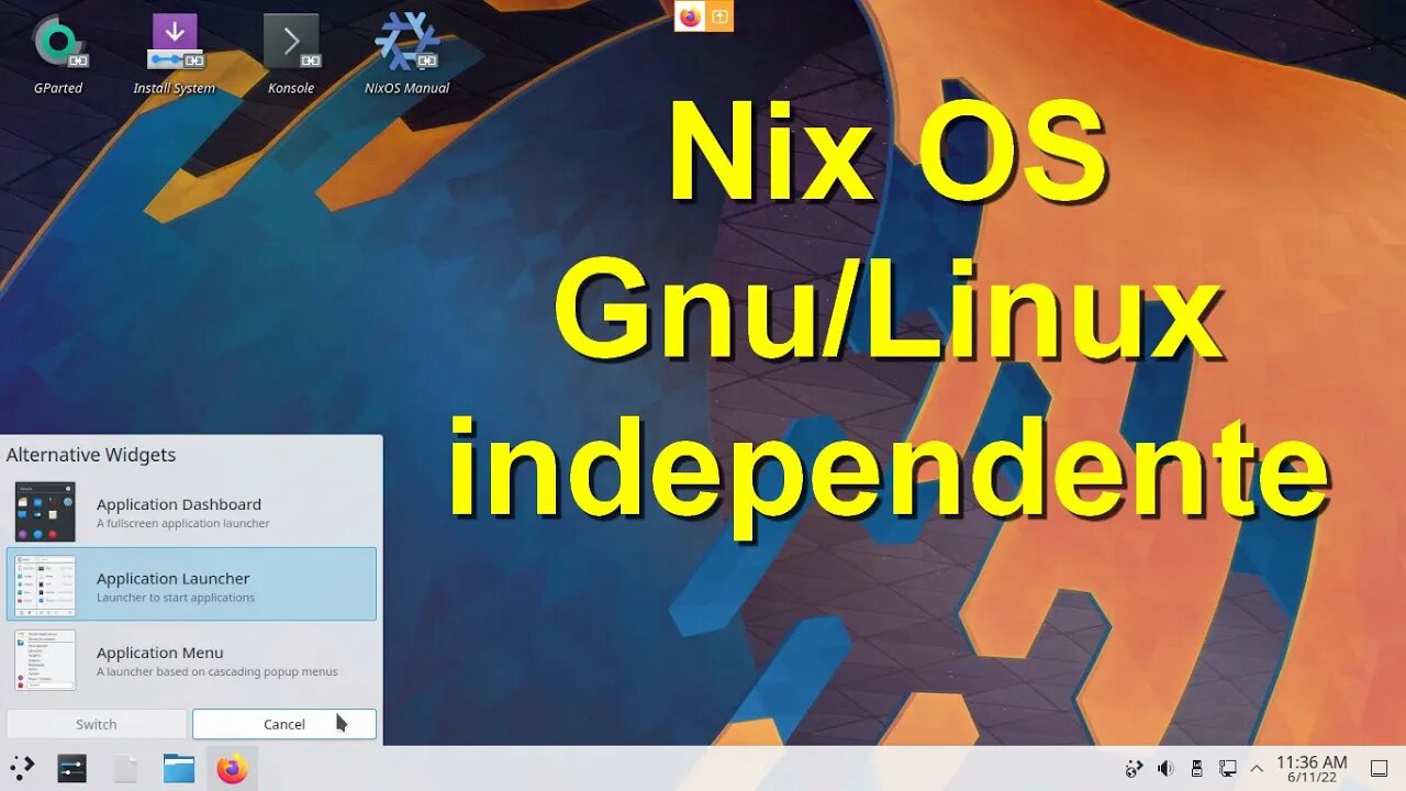 Nix OS Gnu Linux independente com recursos inovadores