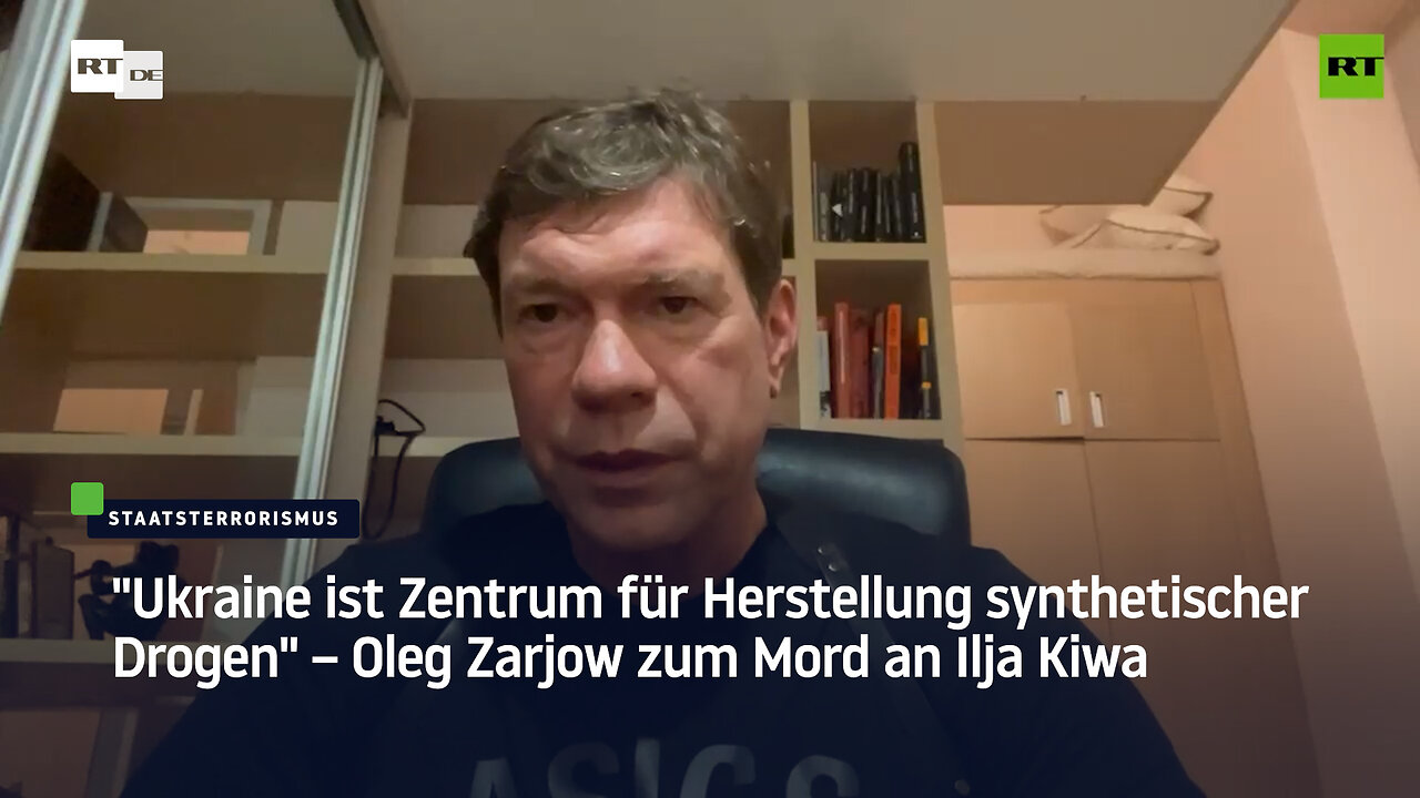 "Ukraine ist Zentrum für Herstellung synthetischer Drogen" – Oleg Zarjow zum Mord an Ilja Kiwa