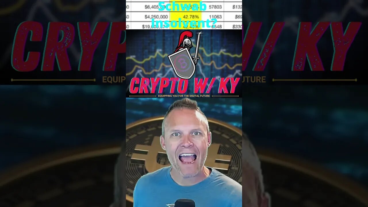 What happens when Charles Schwab can't cover their liabilities? #crypto #bitcoin #xrp #cardano