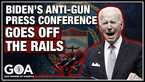 Biden Had A Press Conference on Guns and Prostitutes ...We Think.