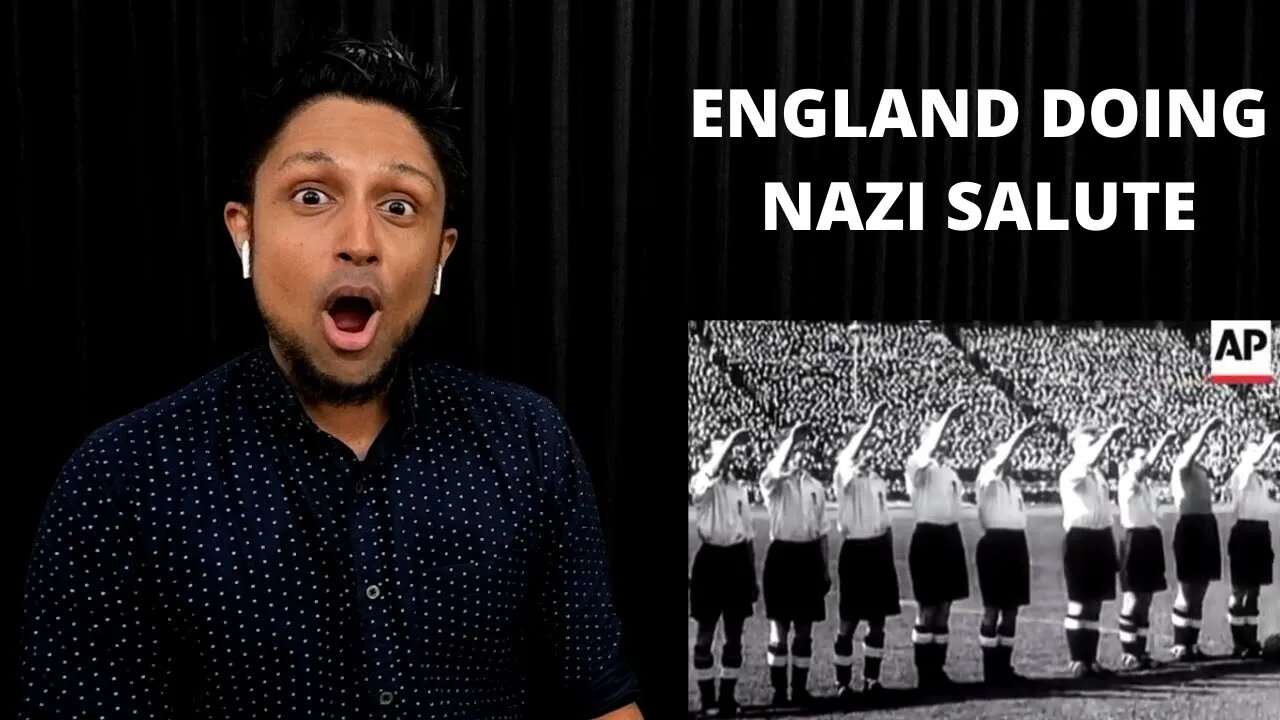 England v. Germany Football Match in Berlin 1938 REACTION