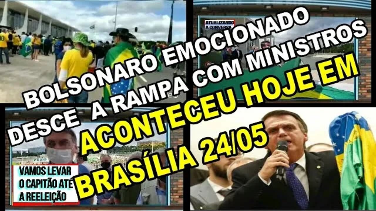 ACONTECEU HOJE EM BRASÍLIA (24/05) VAMOS LEVAR O CAPITÃO ATÉ A REELEIÇÃO.