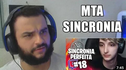 (REACT) QUANDO TEM UMA SINCRONIA PERFEITA NA LIVE #18 (Um Gamer Aleatório)