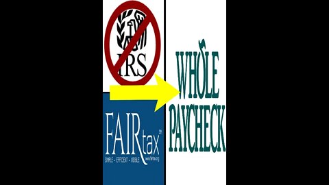 Want The Whole Paycheck? Vote For This - 💰 Tax reform - 👎 Income Tax - 💰 Fair Tax #shorts