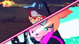 Sarada Uchiha vs Boruto Uzumaki - Storm 4 Road to boruto Dublado PT BR