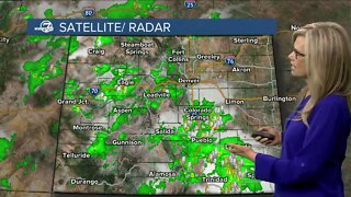 Scattered storms affecting our holiday weekend