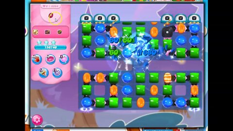 Candy Crush Level 3384 Talkthrough, 14 Moves 0 Boosters