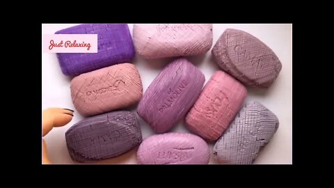 ASMR | soal carving - satisfying soap cutting - Relaxing sound for sleep - dry soap cutting