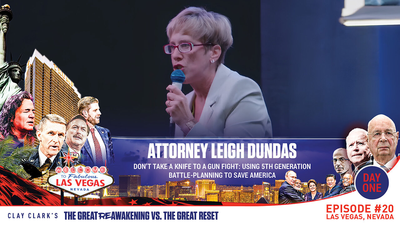 Leigh Dundas | Don't Take a Knife to a Gun Fight: Using 5th Generation Battle-Planning to Save America | Request Tickets Via Text At 918-851-0102