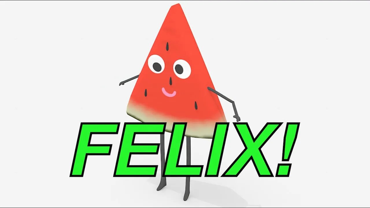 Happy Birthday FELIX! - WATERMELON Birthday Song