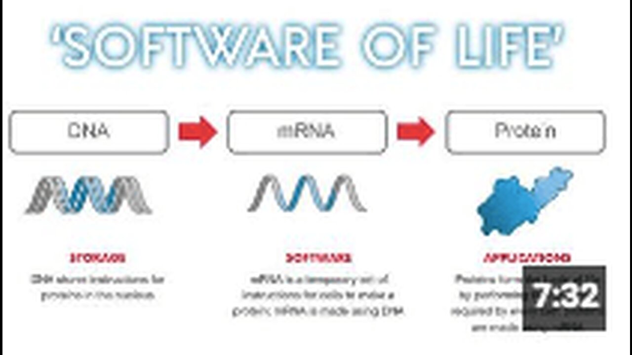 Covid-19 mRNA 'Vaccine' Is A 'Software' + mRNA Adverse Effects So Far (In The US)