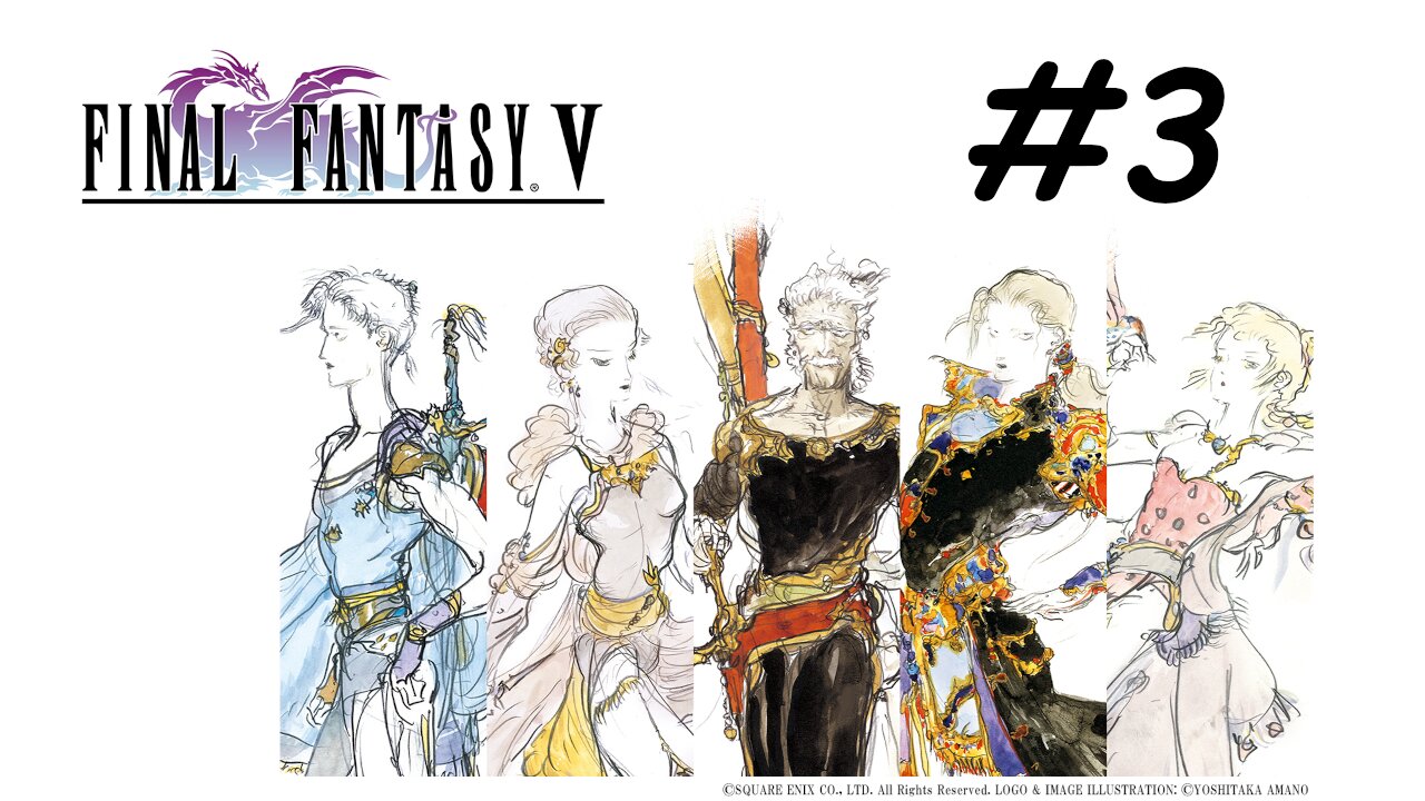 [Blind] Let's Play Final Fantasy 5 Pixel Remaster - Part 3