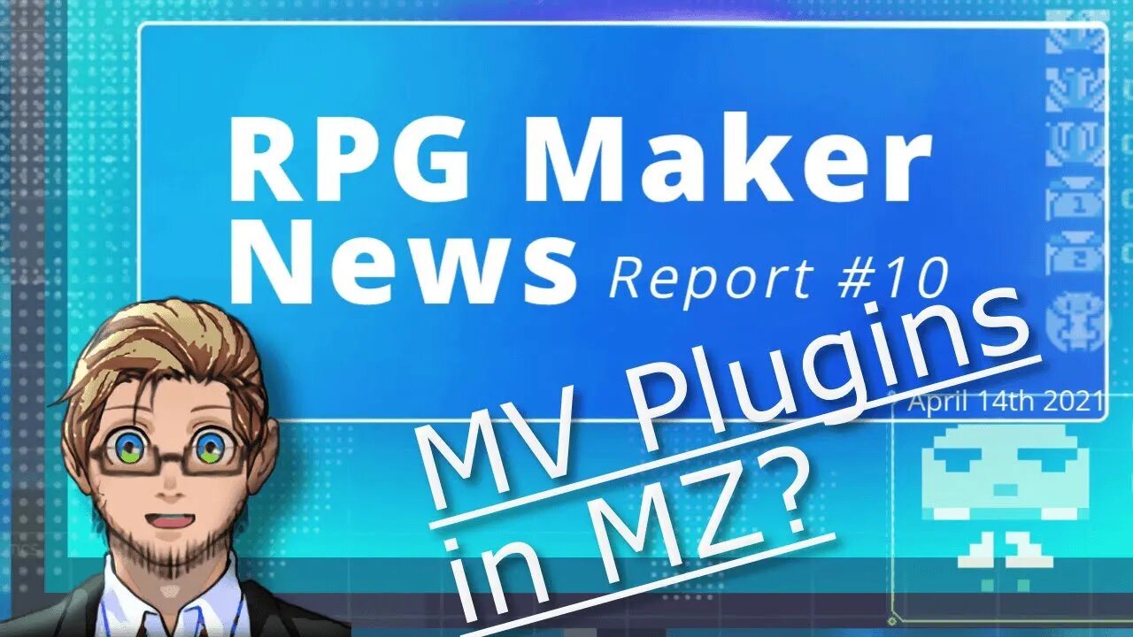 RPG Maker News #10 | A Concept to Make MV Plugins Work in MZ, New Games, Relationship System