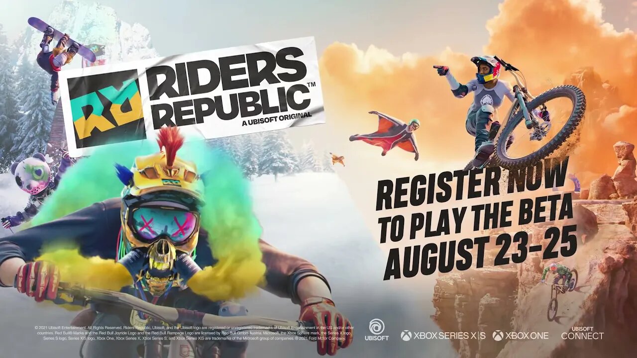 Riders Republic - Beta Announcement Trailer