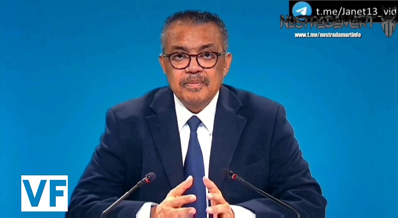 Tedros de l'OMS au World Government Forum