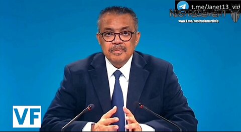 Tedros de l'OMS au World Government Forum